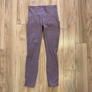 Lululemon Athletica Mauve/Pink Leggings